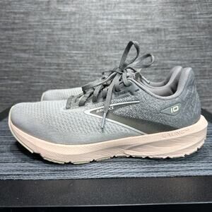 Brooks Launch 10 shoes gray Pale Peach 1203981B179 - Women’s Size 9B